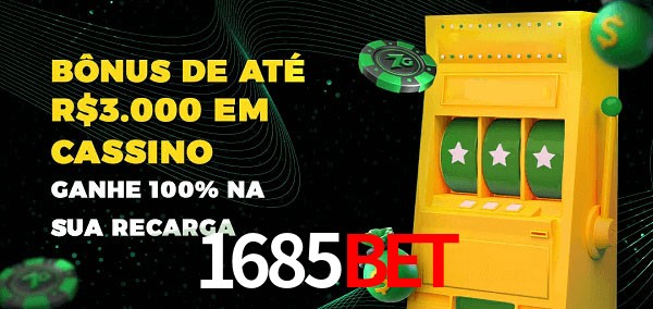 1685bet melhor bônus de depósito